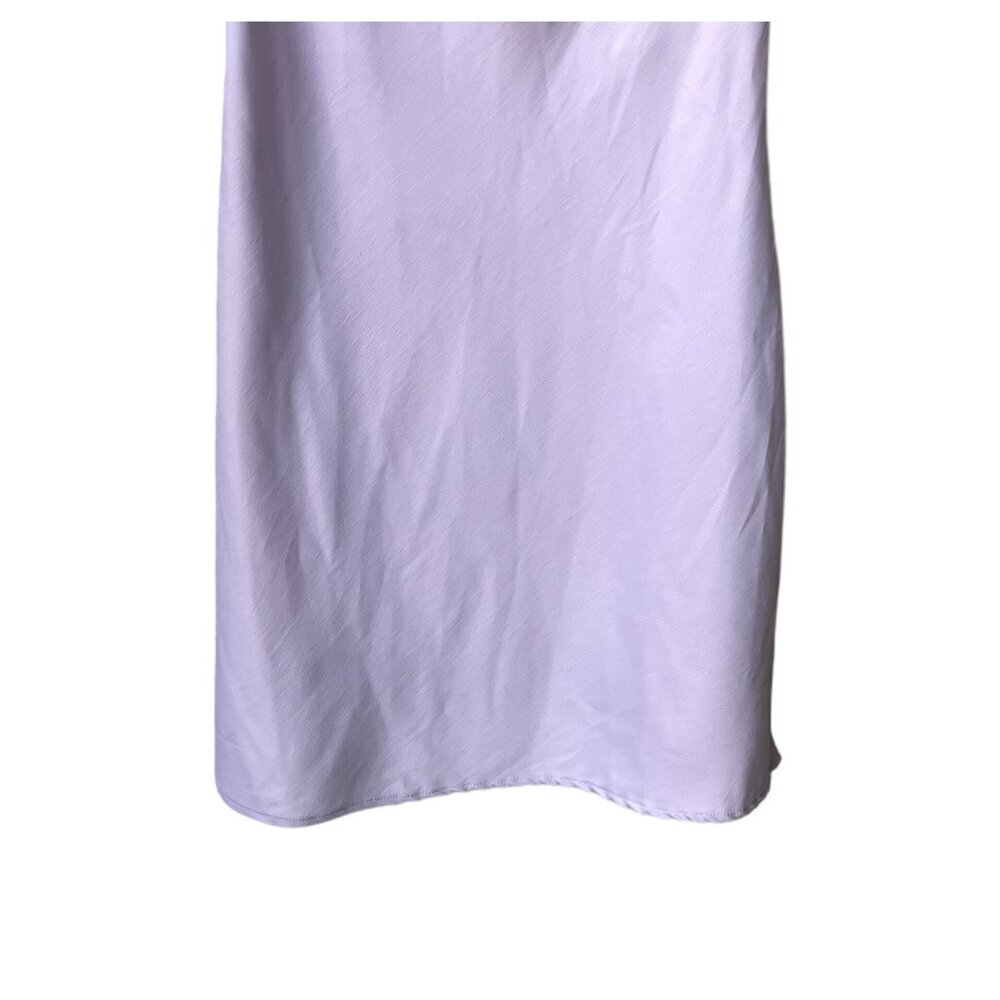 Urban Outfitters SzL Light Purple Mallory Cowl Neck Mini Slip Dress - Picture 5 of 11